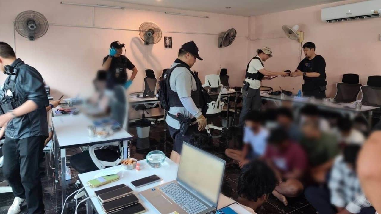 Indian gambling operators arrested in Pattaya