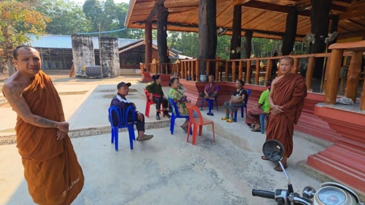 Monk accused of having relationship and performing lewd ritual