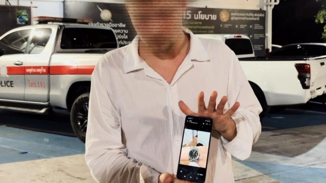 Finnish man lost Rolex in Pattaya