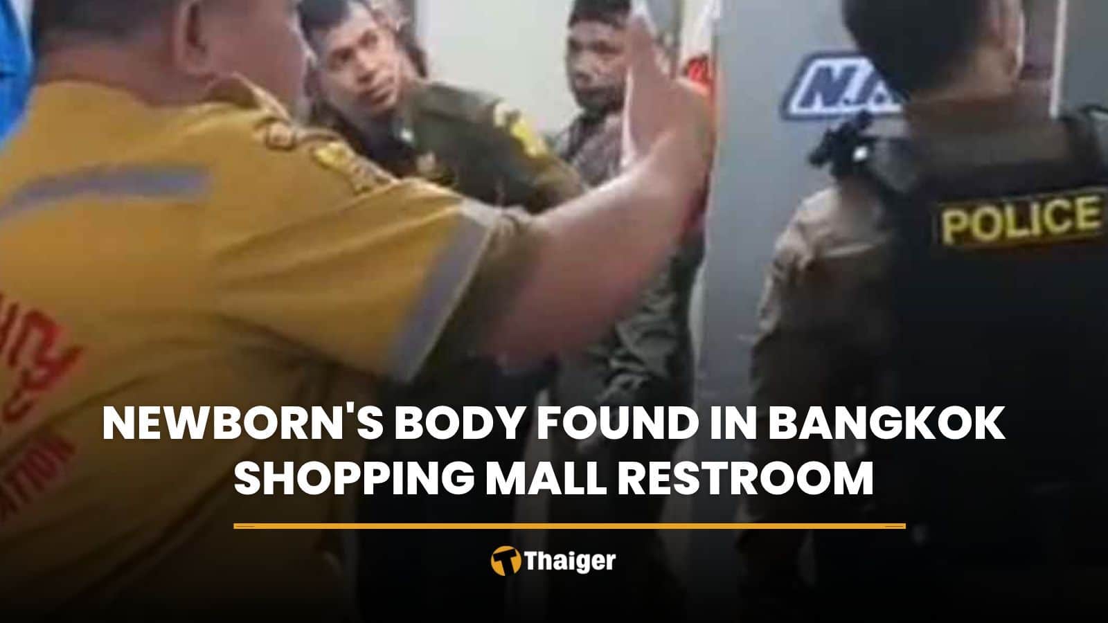 Newborn’s body found in Bangkok shopping mall restroom | Thaiger