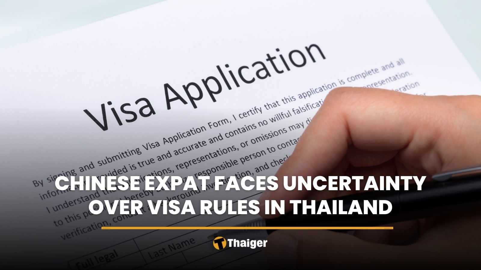 Chinese expat faces uncertainty over visa rules in Thailand | Thaiger