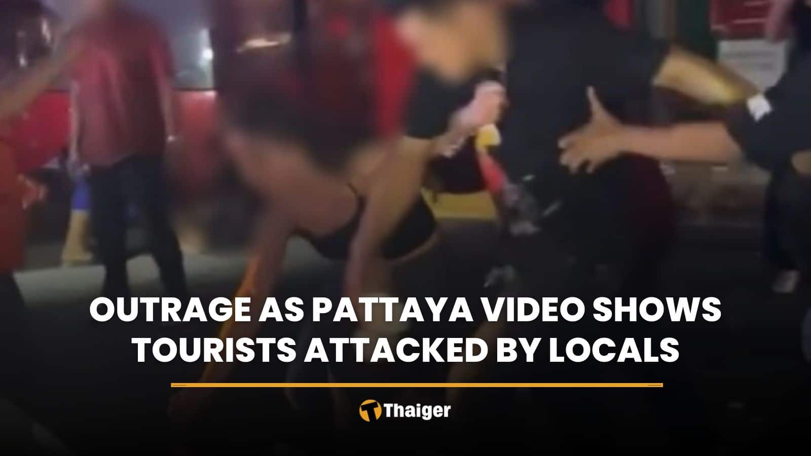 Outrage as Pattaya video shows tourists attacked by locals | Thaiger