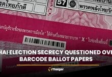 Thai election secrecy questioned over barcode ballot papers | Thaiger