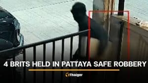 4 British men arrested in safe robbery at Thai-British couple’s home in Pattaya | Thaiger