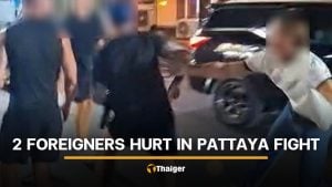 British and French nationals injured after intervening in Pattaya brawl | Thaiger