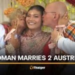 Thai woman marries 2 Austrian men in Buriram | Thaiger