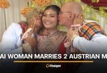 Thai woman marries 2 Austrian men in Buriram | Thaiger