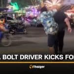 Pattaya Bolt driver caught on viral video kicking foreign man | Thaiger