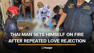 Thai man sets himself on fire after repeated love rejection | Thaiger