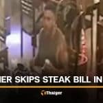 Foreigner filmed leaving Phuket steakhouse without paying | Thaiger
