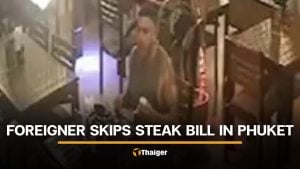 Foreigner filmed leaving Phuket steakhouse without paying | Thaiger