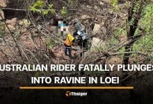 Australian motorcyclist dies after plunge into Loei roadside ravine | Thaiger