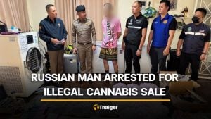 Russian man arrested for processing and selling cannabis products in Pattaya | Thaiger