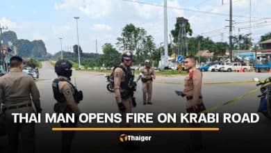 Thai man opens fire on Krabi road after seeing wife with another man | Thaiger