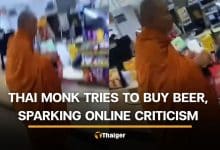 Thai monk tries to buy beer at convenience store, drawing online backlash | Thaiger