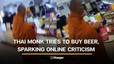Thai monk tries to buy beer at convenience store, drawing online backlash | Thaiger