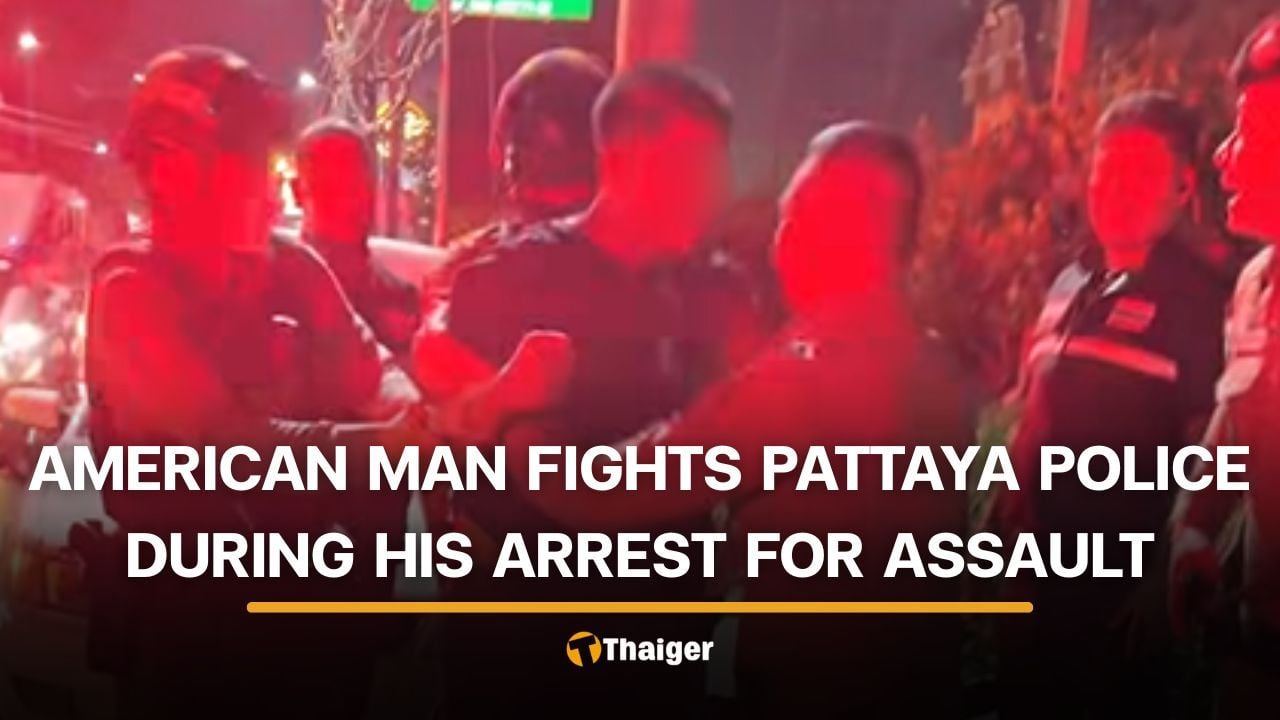 American soldier attacks friend and attempts to bite Pattaya police | Thaiger