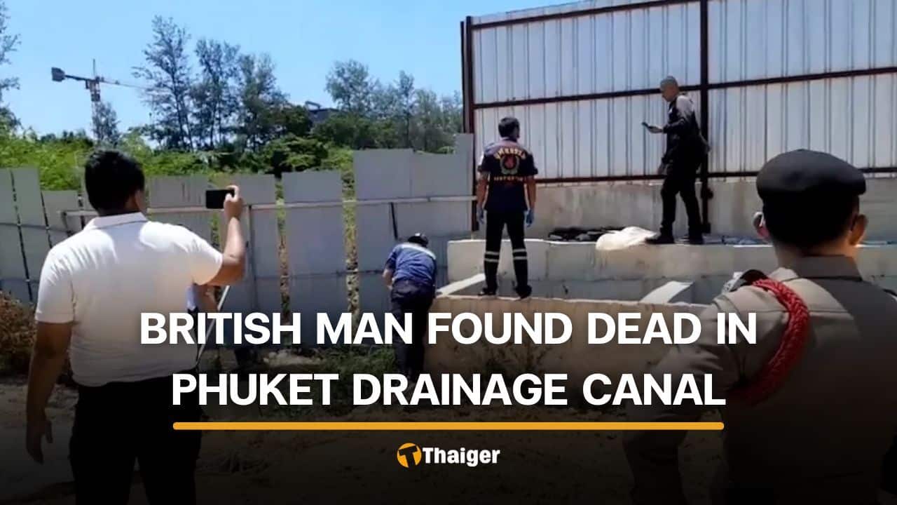 British man found dead in drainage canal near Phuket beach | Thaiger