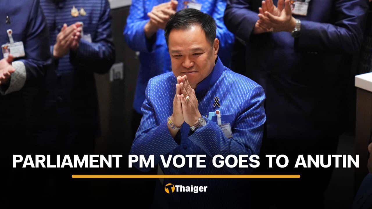 Parliament elects Anutin as Thailand’s 32nd Prime Minister | Thaiger