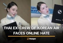 Thai ex-cabin crew faces hate comments from South Korean netizens | Thaiger