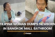 Filipina woman caught dumping newborn in Bangkok mall bathroom | Thaiger