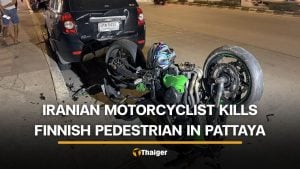 Iranian motorcyclist kills Finnish tourist on Pattaya zebra crossing | Thaiger