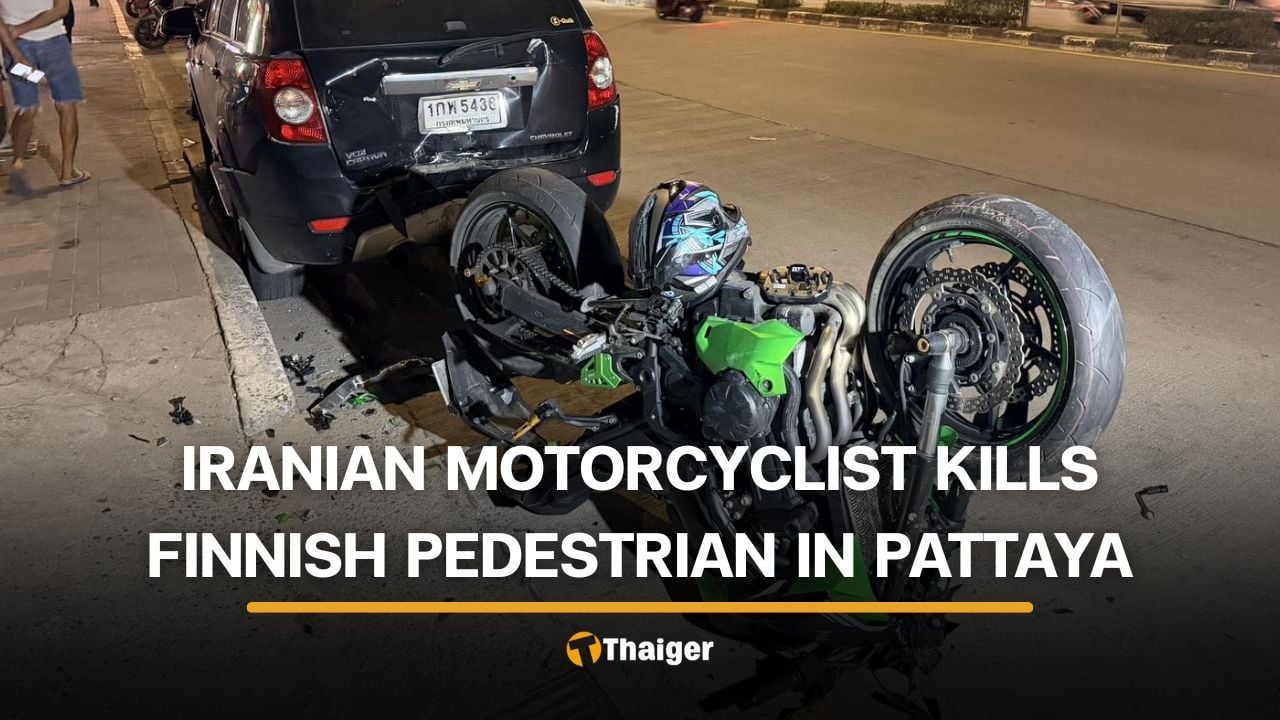 Iranian motorcyclist kills Finnish tourist on Pattaya zebra crossing | Thaiger