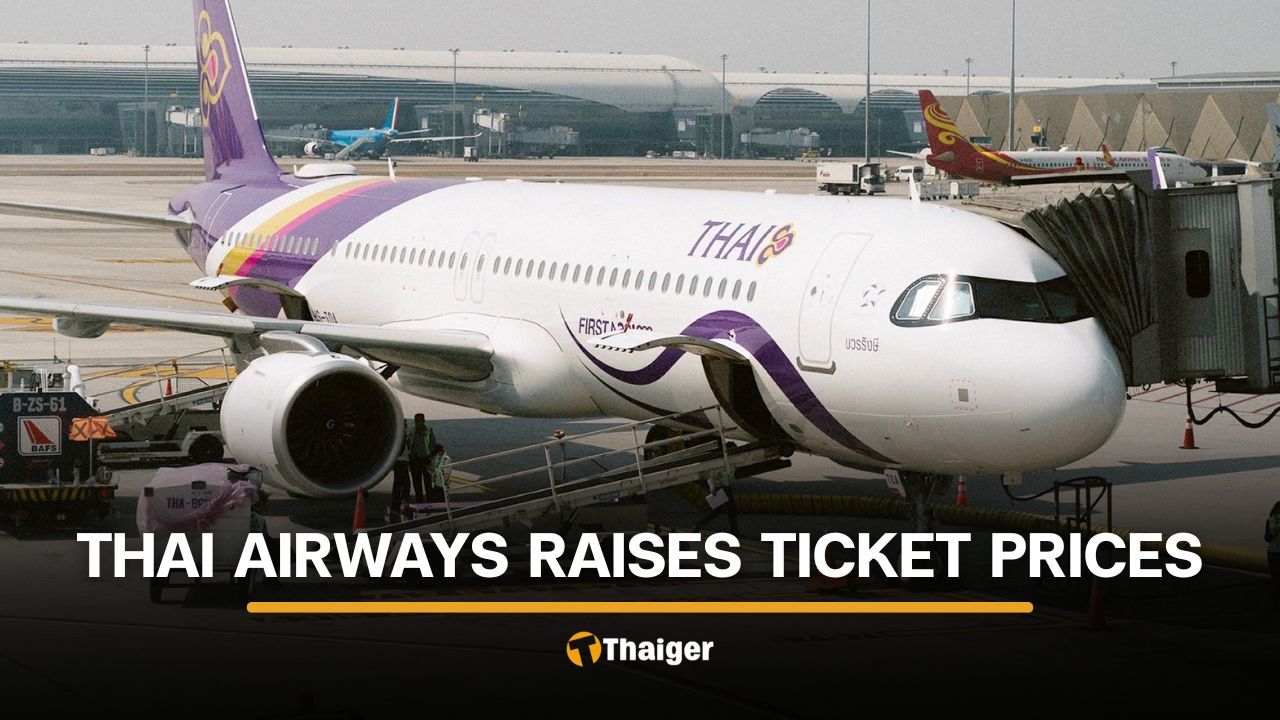 Thai Airways ticket prices rise 10% to 15% as jet fuel costs jump | Thaiger