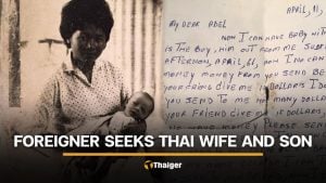 Foreign man searches for Thai wife and son with old letter and photos | Thaiger