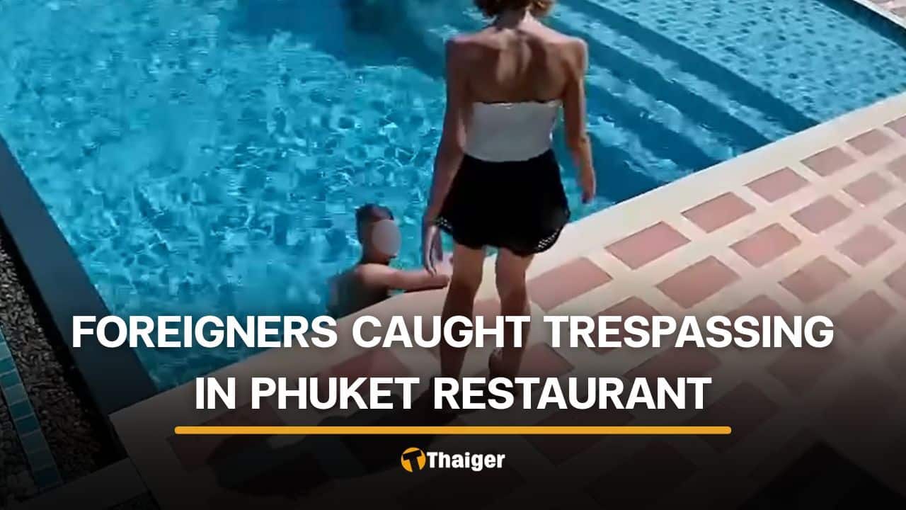 Foreign couple breaks into Phuket restaurant to swim and smoke cannabis | Thaiger