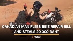 Canadian man accused of dodging motorcycle repair bill and stealing 20,000 baht | Thaiger