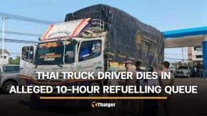 Thai truck driver found dead after alleged 10-hour refuelling queue | Thaiger