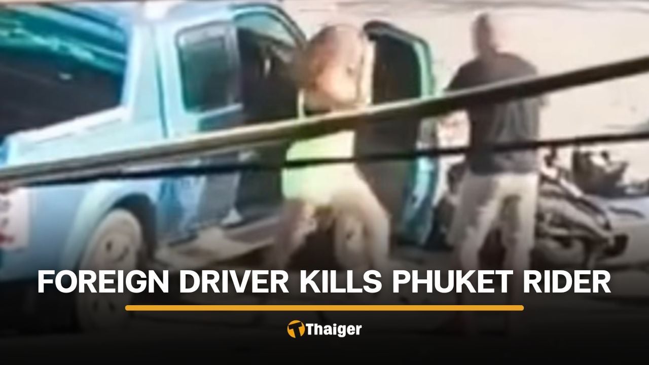 Foreign pickup driver kills Thai motorcyclist on Phuket road | Thaiger