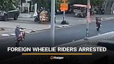 British and Irish riders arrested in Phuket after viral wheelie video | Thaiger