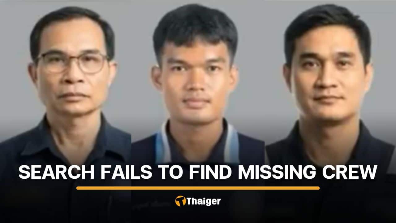 Search finds no trace of missing Thai crew after Mayuree Naree attack | Thaiger