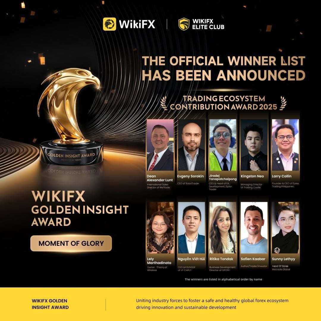 2025 WikiFX Golden Insight Award: Forex industry award highlights transparency push amid evolving global markets | News by Thaiger