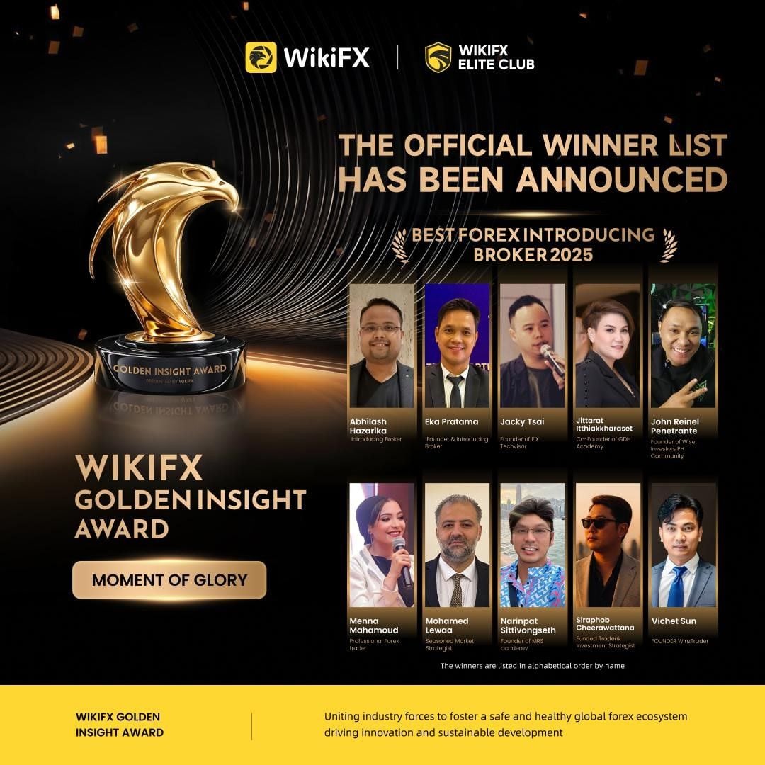 2025 WikiFX Golden Insight Award: Forex industry award highlights transparency push amid evolving global markets | News by Thaiger