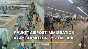 Phuket airport immigration delay blamed on system fault, paid fast lane denied | Thaiger