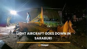 Saraburi plane crash injures 75 year old pilot near roadside shop | Thaiger