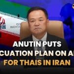 Thailand News | Anutin puts evacuation plan on alert for Thais in Iran, Buriram Wedding turns heads as Thai Bride marries Two Austrian Grooms | Thaiger