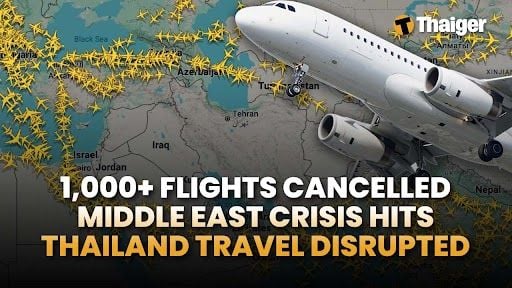 Thailand News | Travel shock hits Thailand as regional conflict grounds flights, Intruder caught Inside Moo Deng enclosure at Khao Kheow Zoo | Thaiger