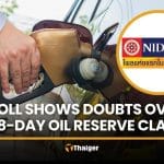Thailand oil crisis poll shows unease and doubts over reserves | Thaiger