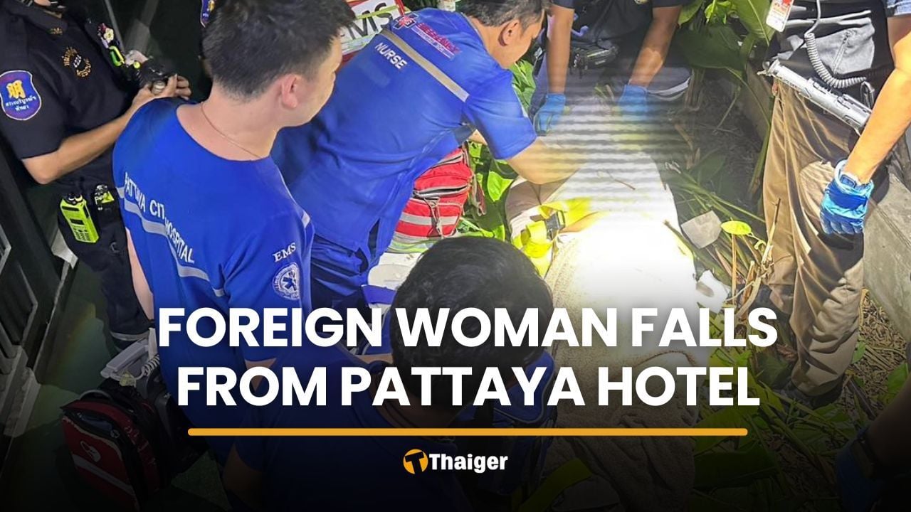 Foreign woman seriously injured after fall from Pattaya hotel | Thaiger