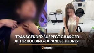 Transgender suspect charged after robbing Japanese man in Pattaya | Thaiger