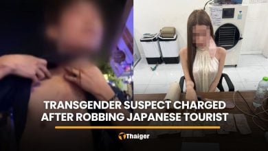 Transgender suspect charged after robbing Japanese man in Pattaya | Thaiger