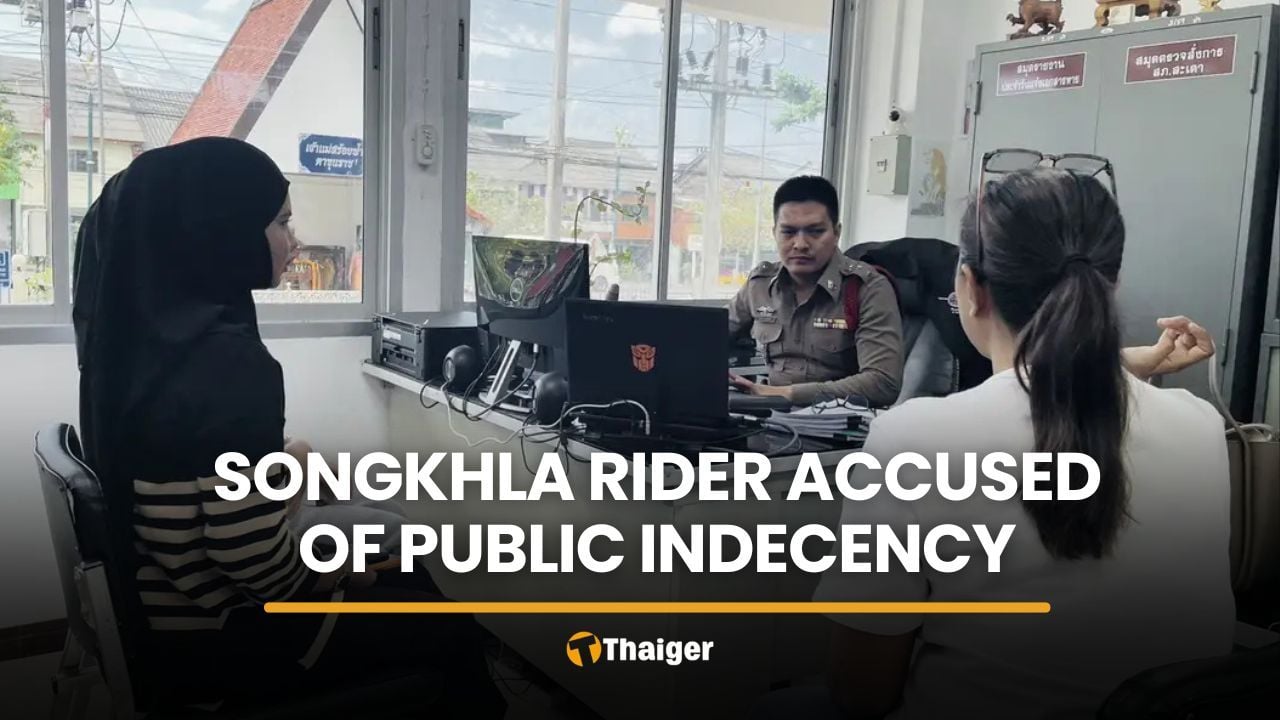 Motorcycle taxi rider suspected of public indecency in Songkhla | Thaiger
