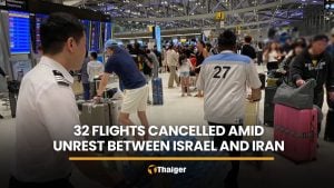 Suvarnabhumi flight cancellations hit 32 amid Israel-Iran unrest | Thaiger