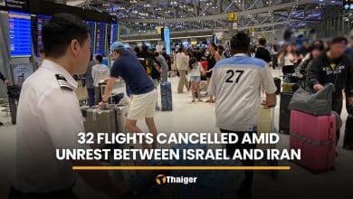 Suvarnabhumi flight cancellations hit 32 amid Israel-Iran unrest | Thaiger