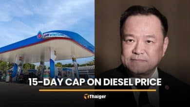 Anutin announces 15-day cap on diesel price at 29.94 baht per litre | Thaiger