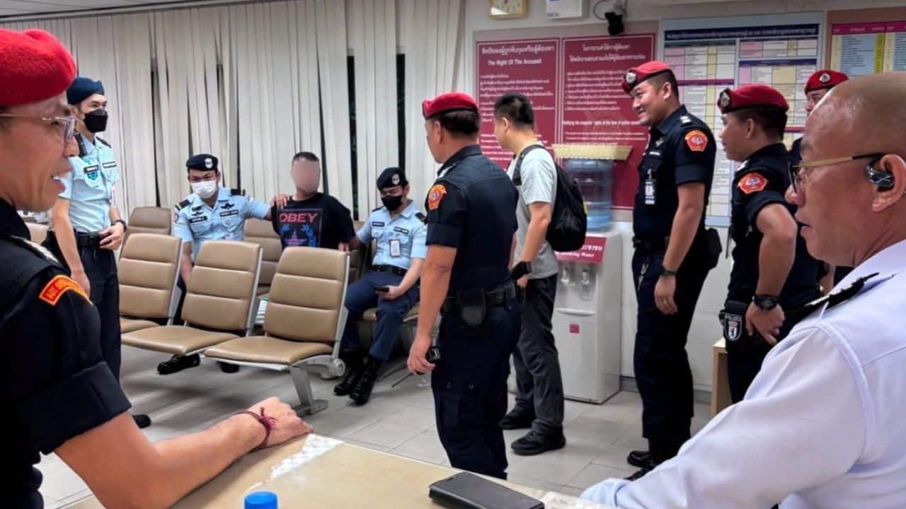 Russian man detained after jump attempt at Suvarnabhumi Airport